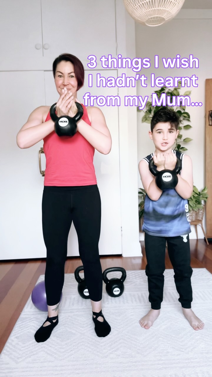 3 things I wish I hadn’t learnt from my mum...

❌ That dieting and chasing a skinnier version was no