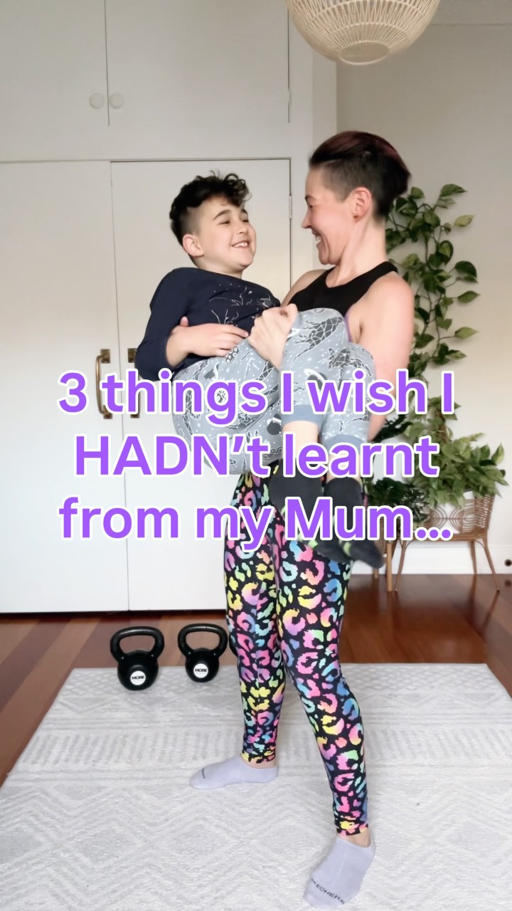 3 things I wish I hadn’t learnt from my mum...

❌ That dieting and chasing a skinnier version was no