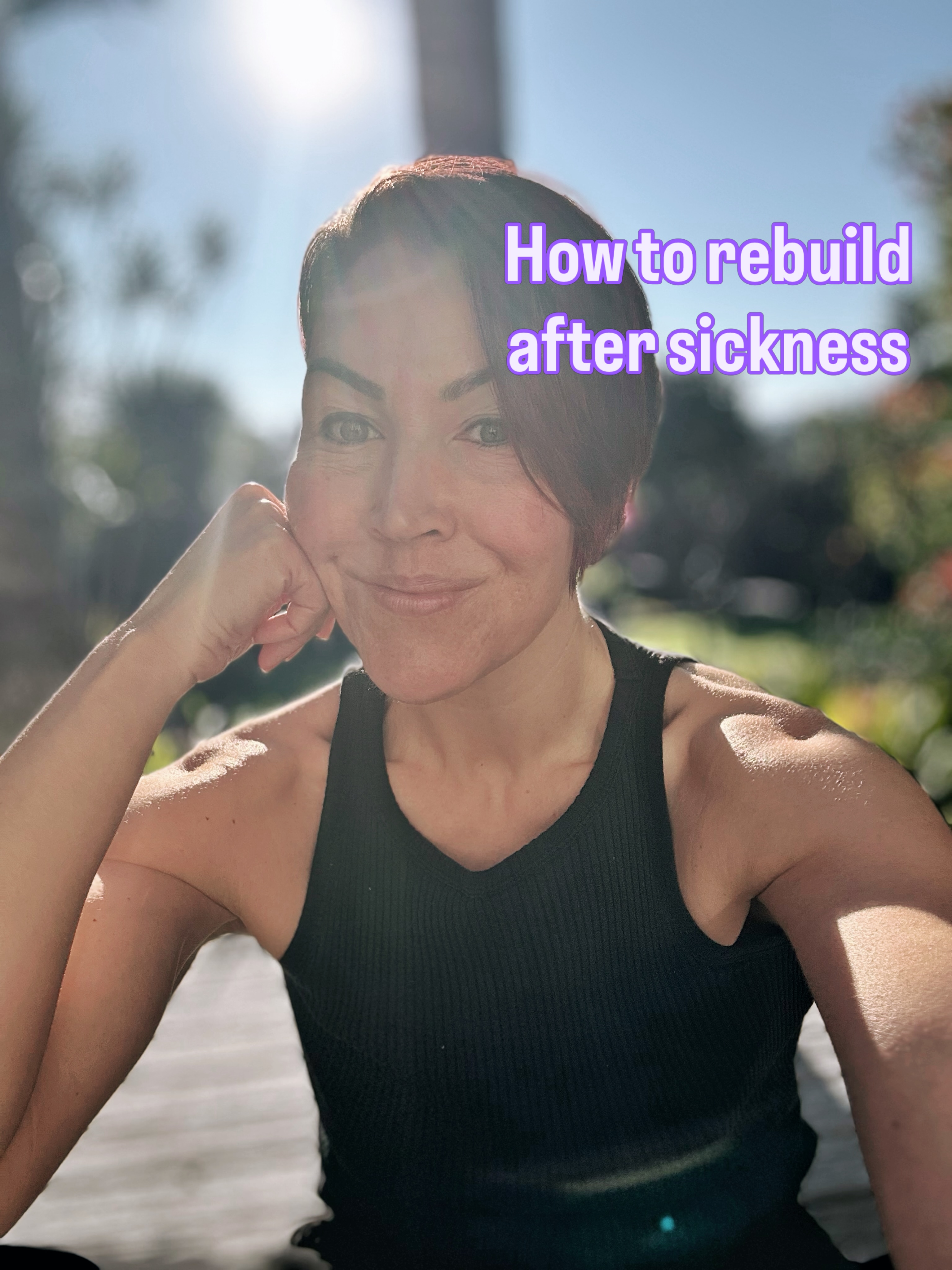 How to rebuild after sickness... 💜

After a week of the flu, I’m not jumping straight back into wor