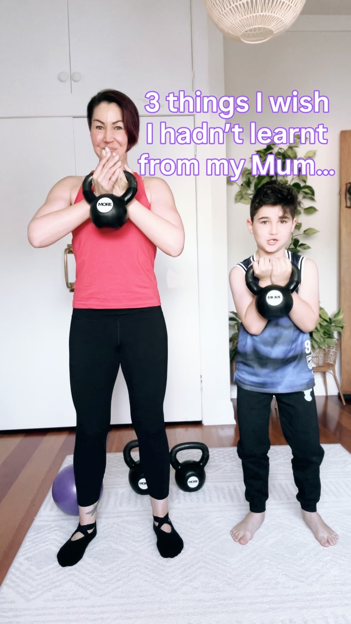 3 things I wish I hadn’t learnt from my mum...

❌ That dieting and chasing a skinnier version was no